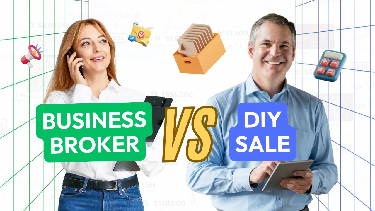 Business Brokers vs DIY Sale