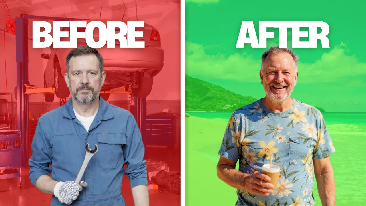 Before and after retirement
