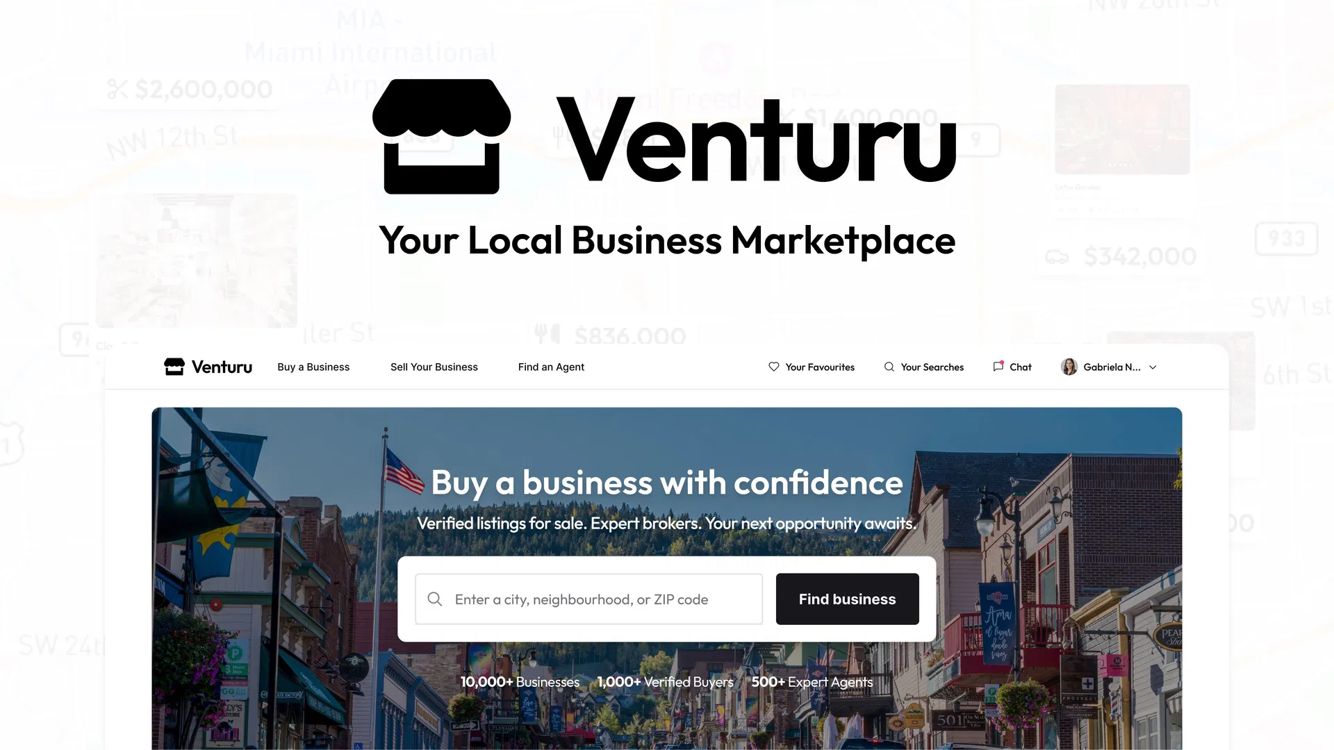 Venturu Home Page