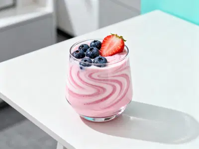 Modern Yogurt Shop with Versatile Space