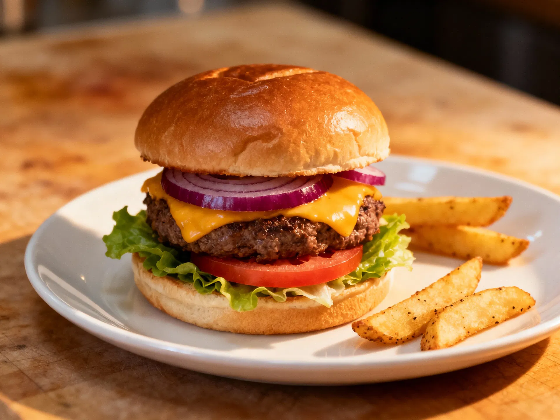 Thriving Hamburger Joint with Excellent Management