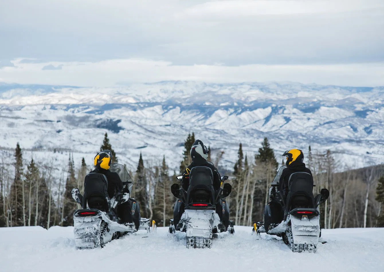 Premier Luxury Snowmobile Tour Company with Exclusive Private Terrain