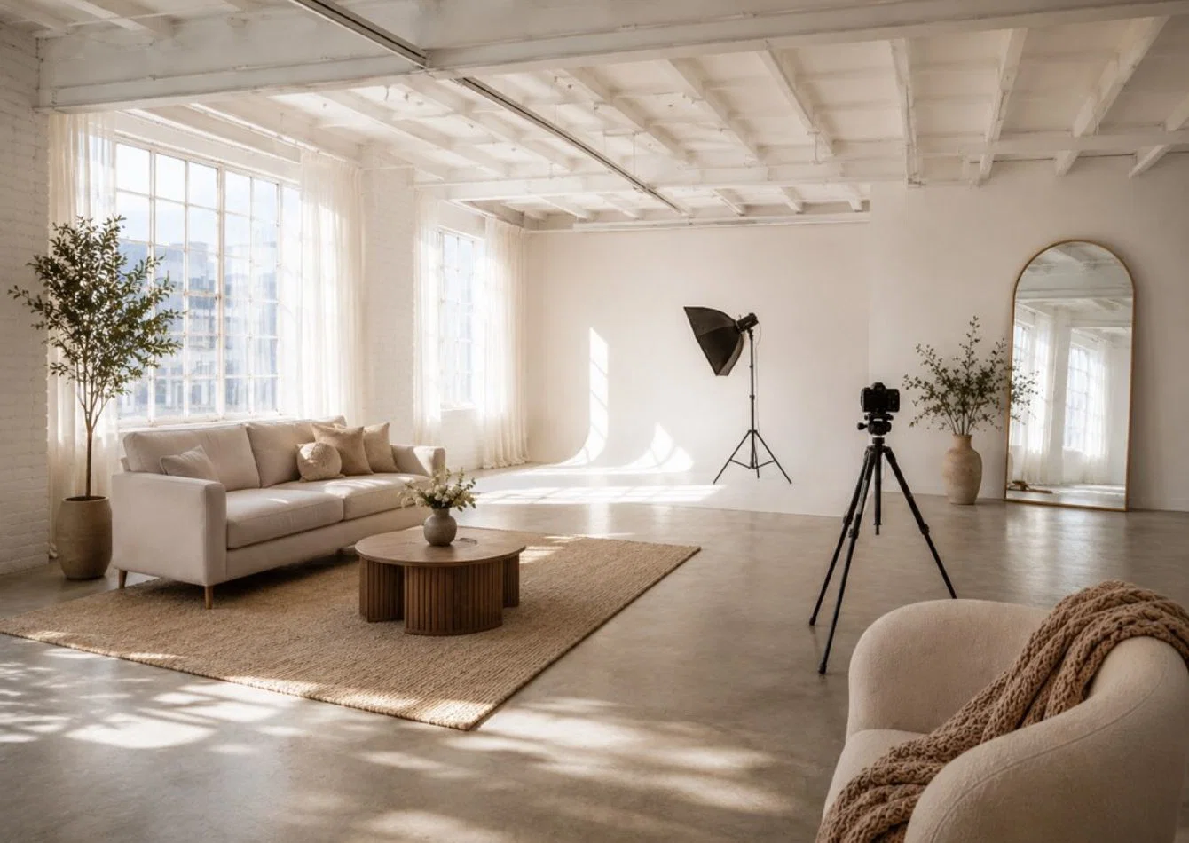 Complete Creative Studio Equipment Package with Designer Rooms