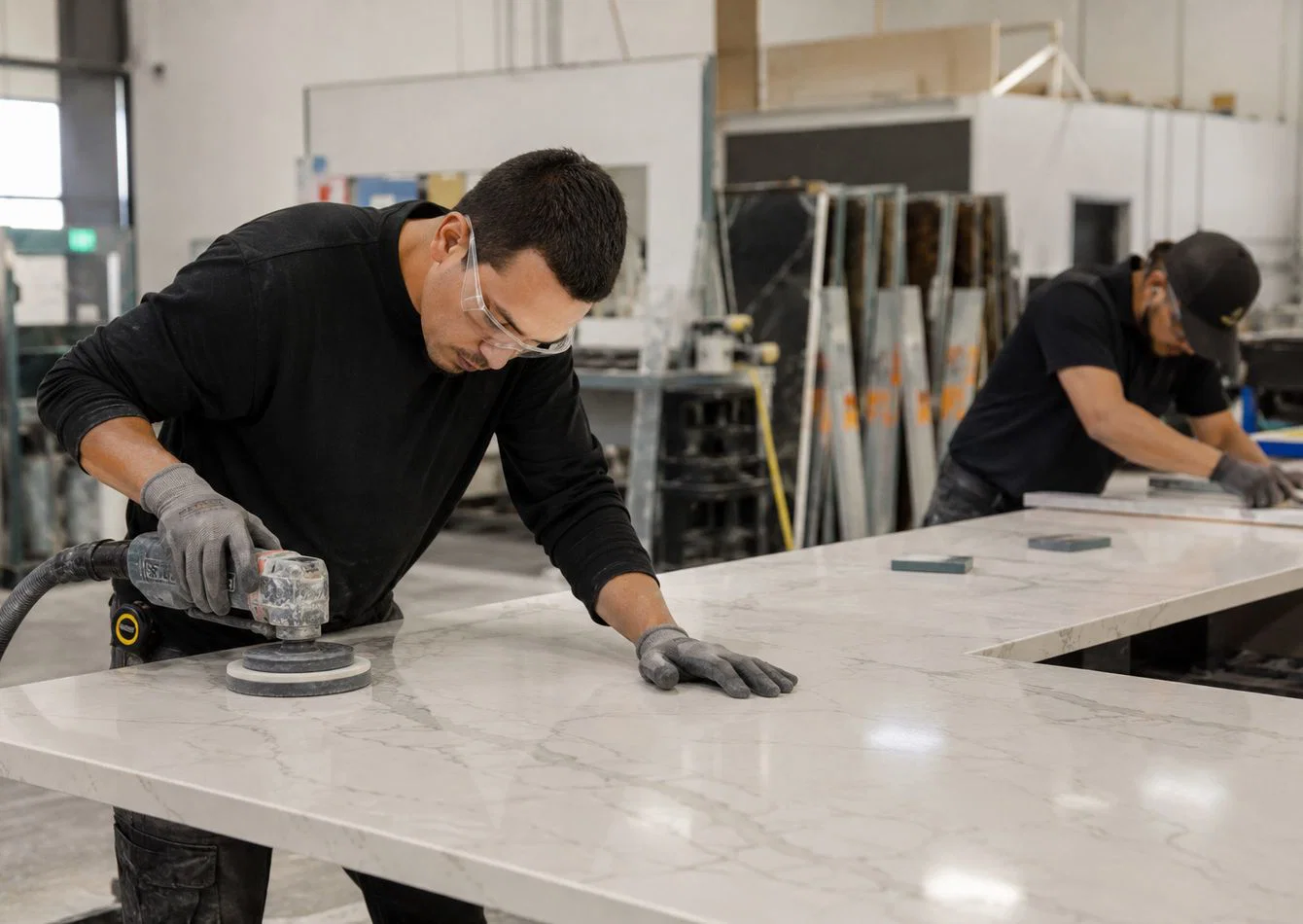 Complete Countertop Fabrication Equipment Package with Valuable Inventory