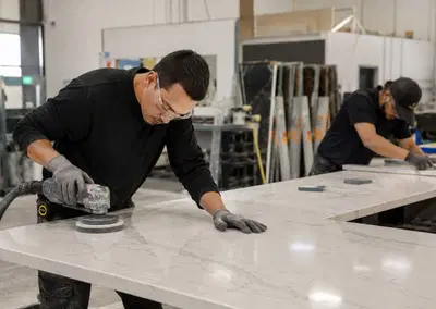 Complete Countertop Fabrication Equipment Package with Valuable Inventory