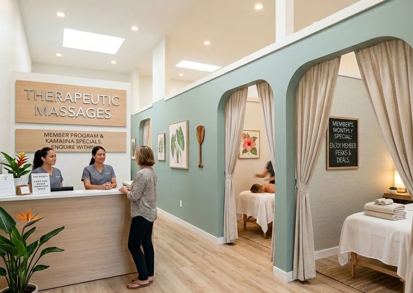 Premier Hawaiian Day Spa with Included Commercial Real Estate