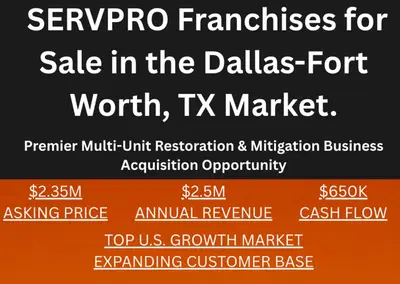 Premier Multi Unit Restoration Franchise in a High Growth Market
