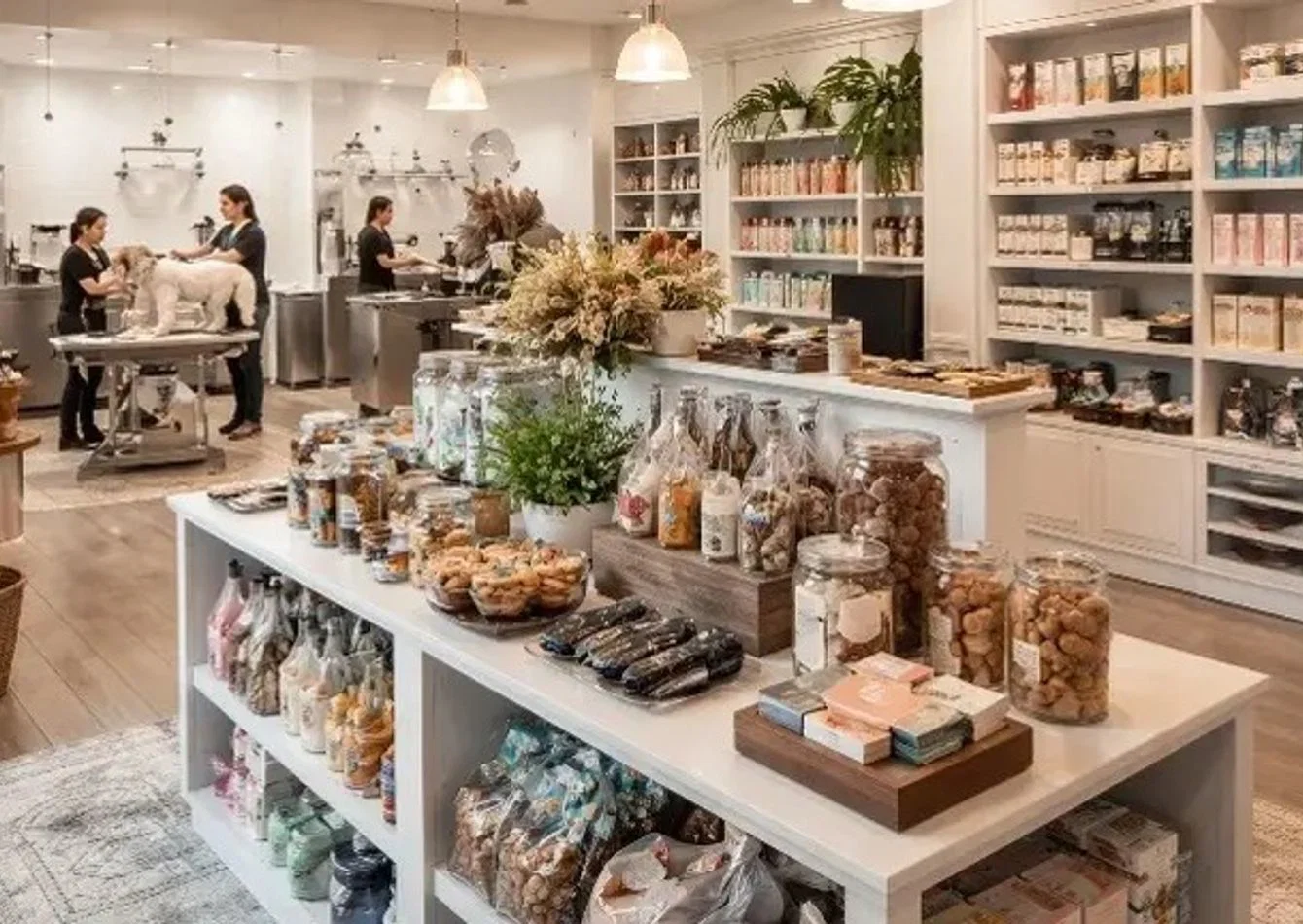 Premier Pet Grooming Boutique with Upscale Clientele