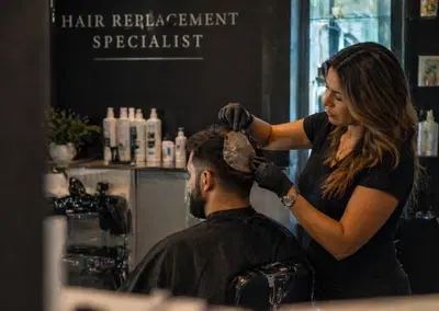 Complete Hair Replacement Studio Assets with 5 Private Suites