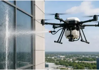 Scalable Drone Cleaning Startup with Modern Approach