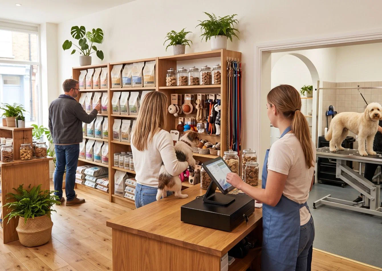 Complete Pet Grooming Retail Store Assets