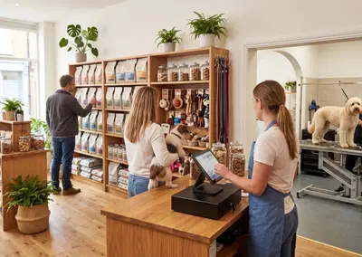 Complete Pet Grooming  Retail Store Assets