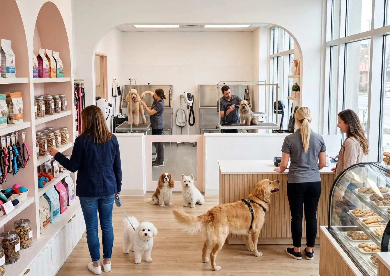 Complete Pet Spa Boutique FFE and Inventory Package