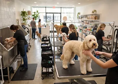Complete Pet Grooming Equipment Package with High Quality Fixtures