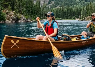 Complete Canoe  Kayak Rental Equipment Package with Cabins