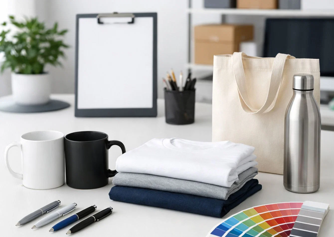 Complete Promotional Products and Silkscreening Equipment Package
