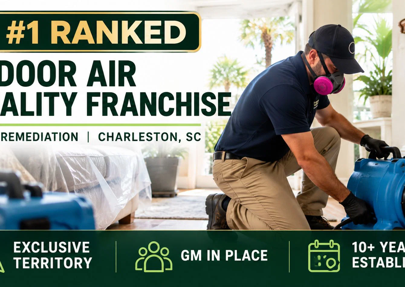 Complete Indoor Air Quality and Mold Remediation Equipment Package