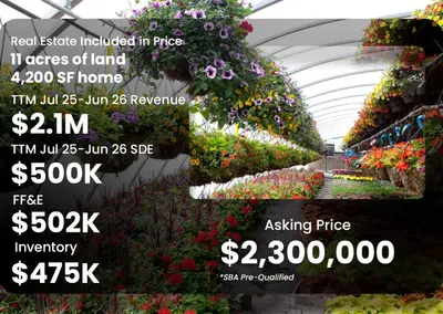 Leading Wholesale Plant Nursery with Loyal Clientele