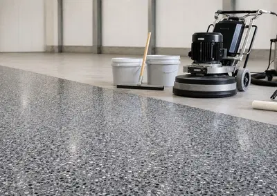 Complete Epoxy Flooring Equipment Package with Commercial Grade Tools