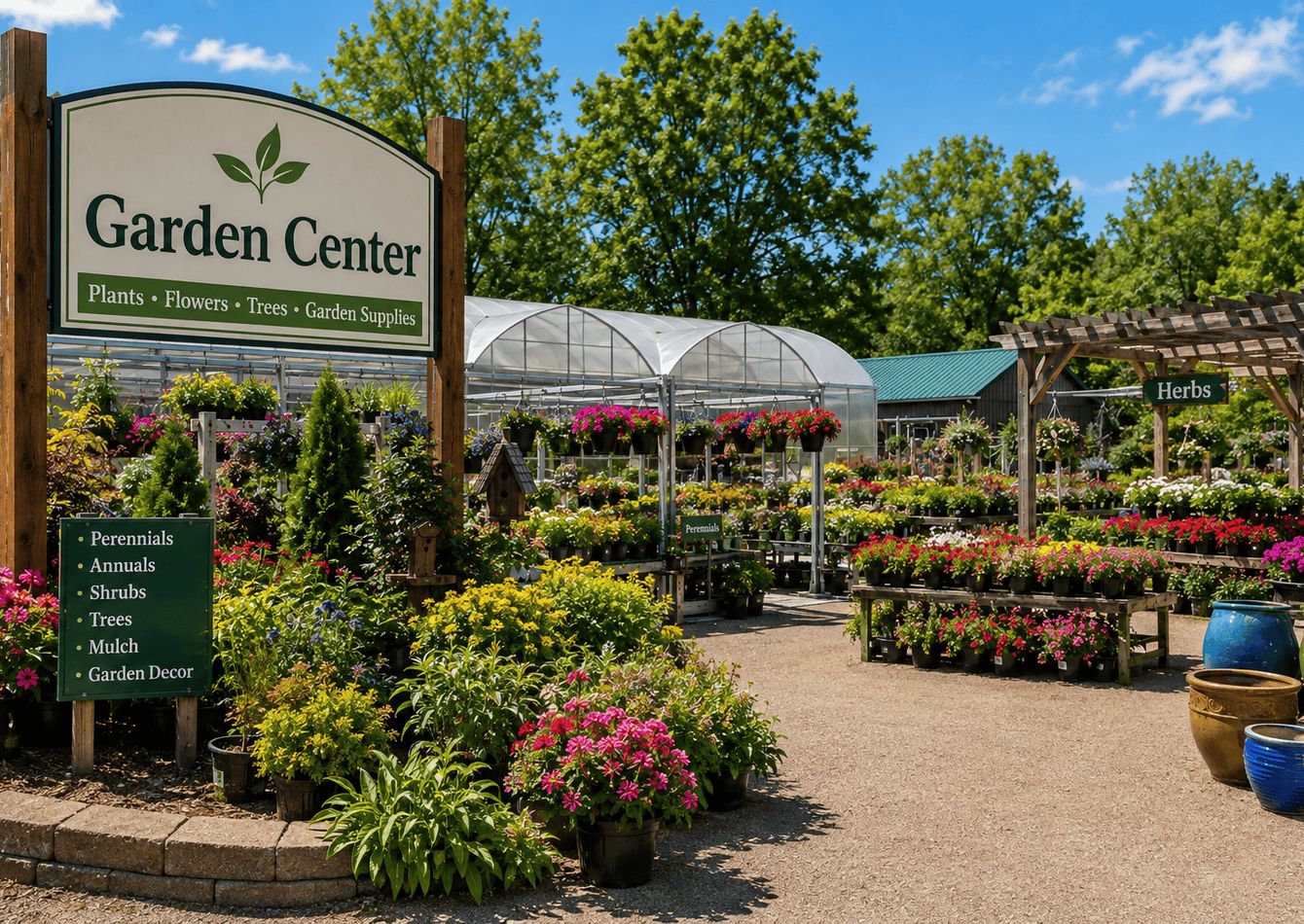 Complete Garden Center Assets with Extensive Inventory