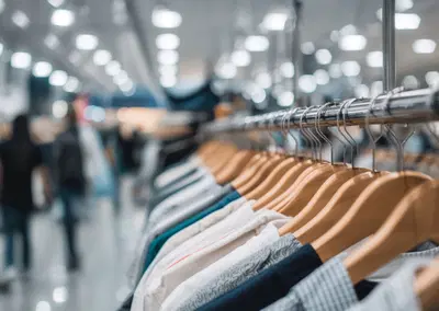 Complete Clothier Inventory and Fixtures