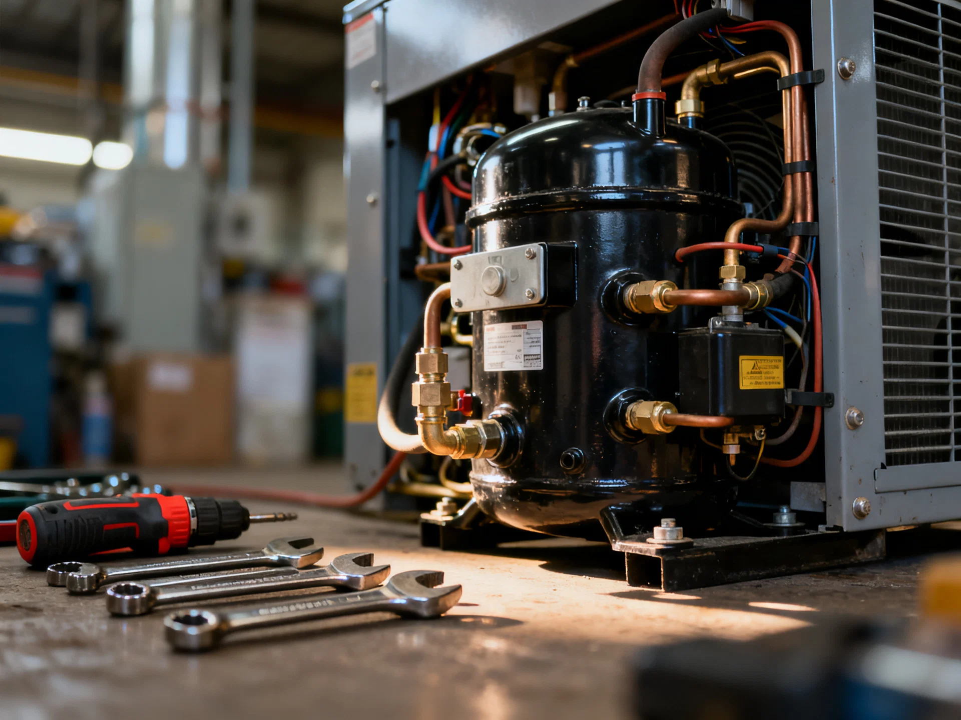 Complete HVAC Equipment Package with Commercial Grade Tools