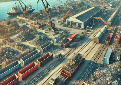 Leading Scrap Recycling Business with Private Railway Access