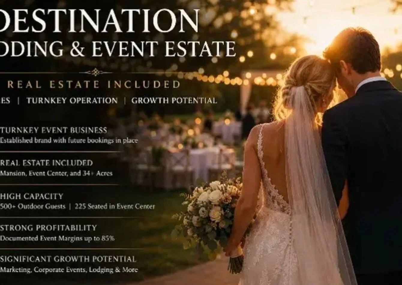 Complete Destination Wedding Event Estate Assets
