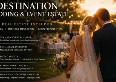 Complete Destination Wedding  Event Estate Assets