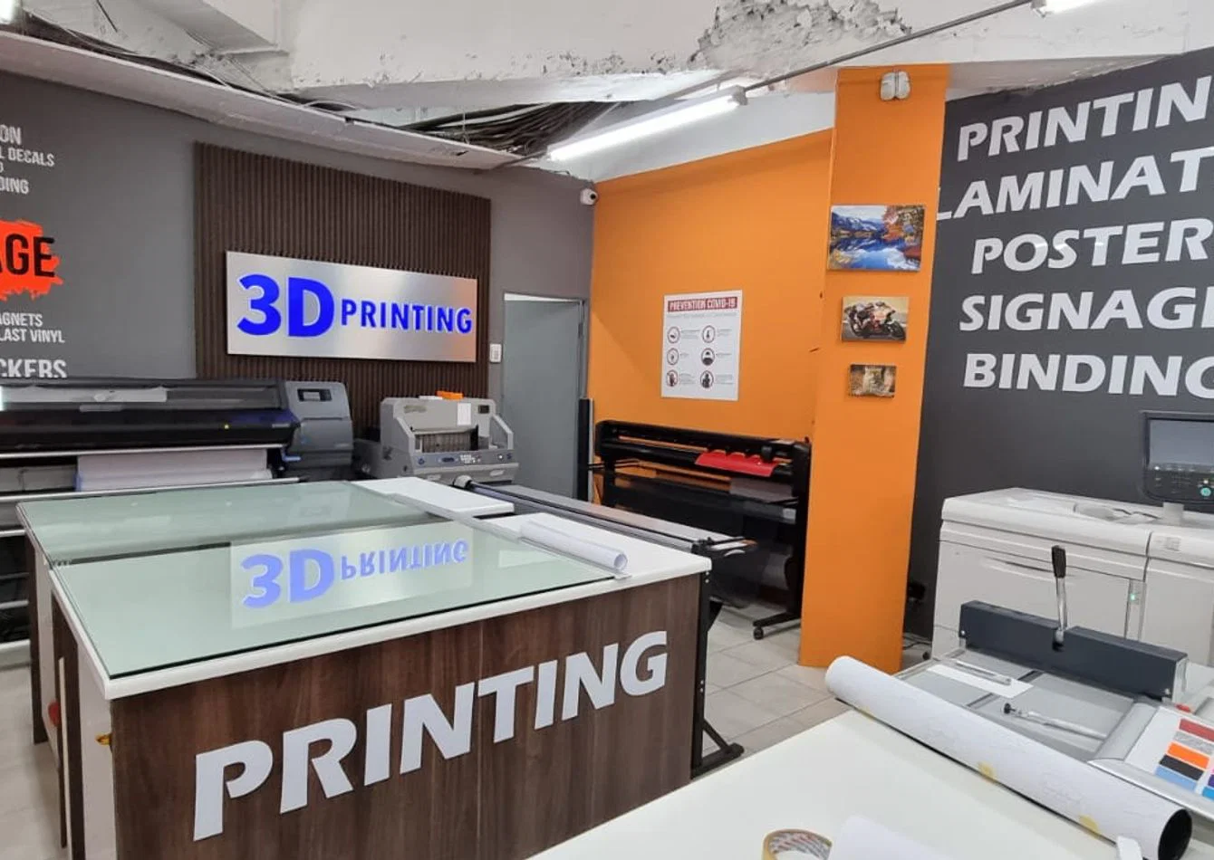 Established Commercial Print Sign Services with Turnkey Operations