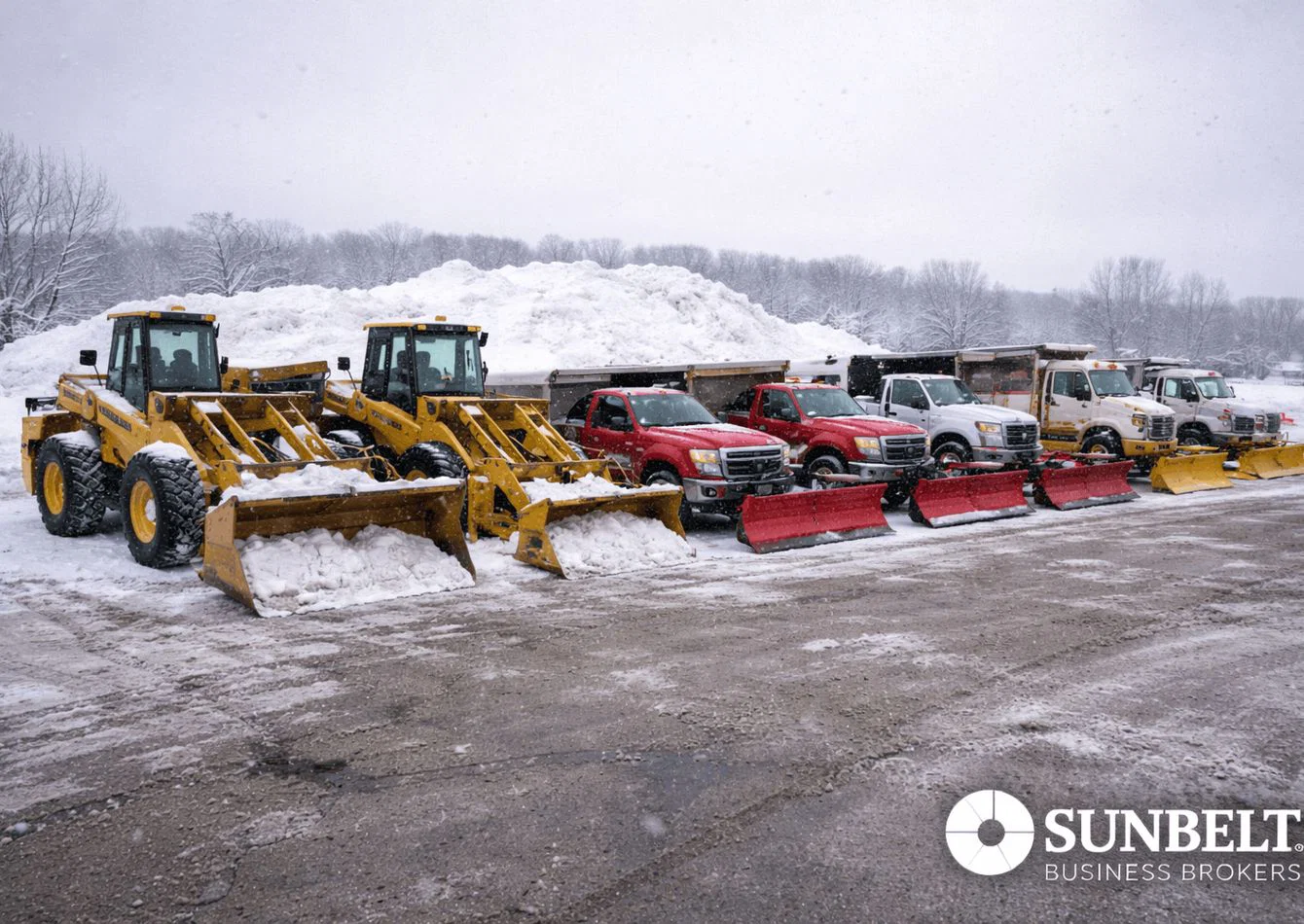 Established Snow Removal Company with a Large Equipment Fleet