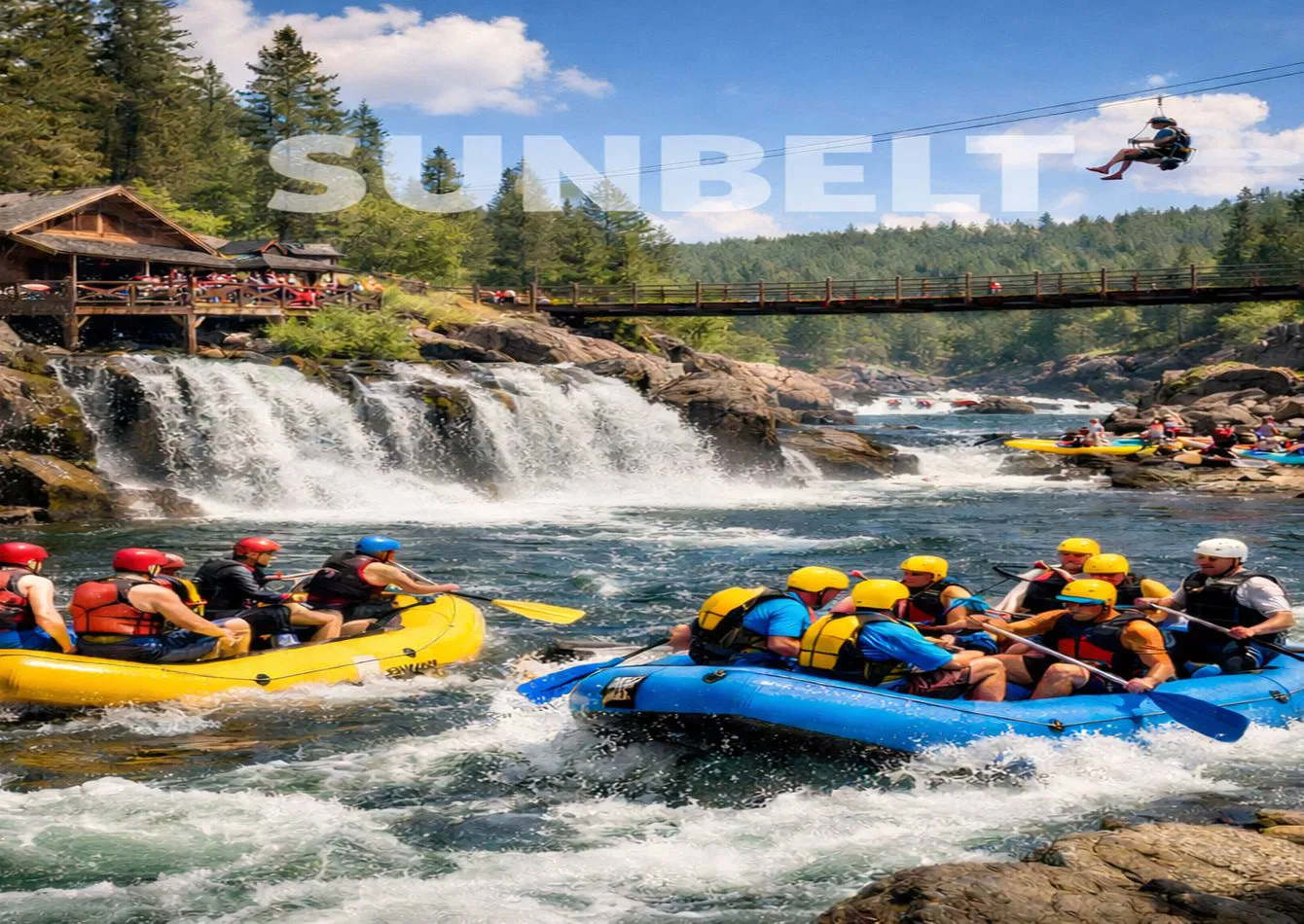 Premier Whitewater Adventure Business with Extensive Riverfront Property