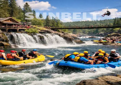 Premier Whitewater Adventure Business with Extensive Riverfront Property