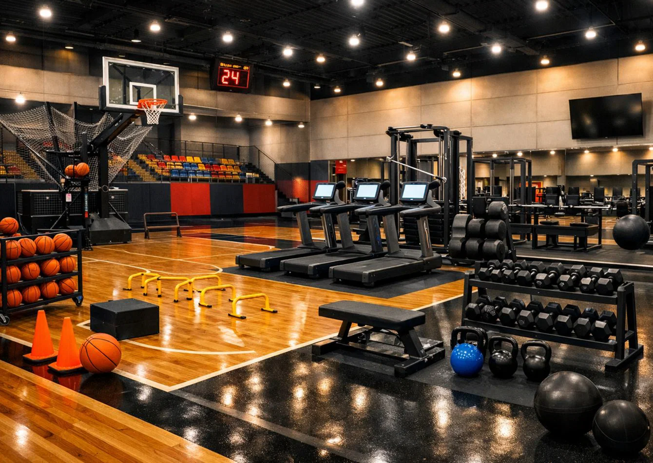 Complete Fitness Center Equipment Package with Modern Facilities