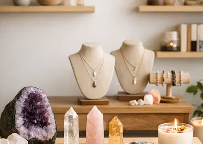 Niche Crystal and Gemstone Retailer with Strong Community Engagement