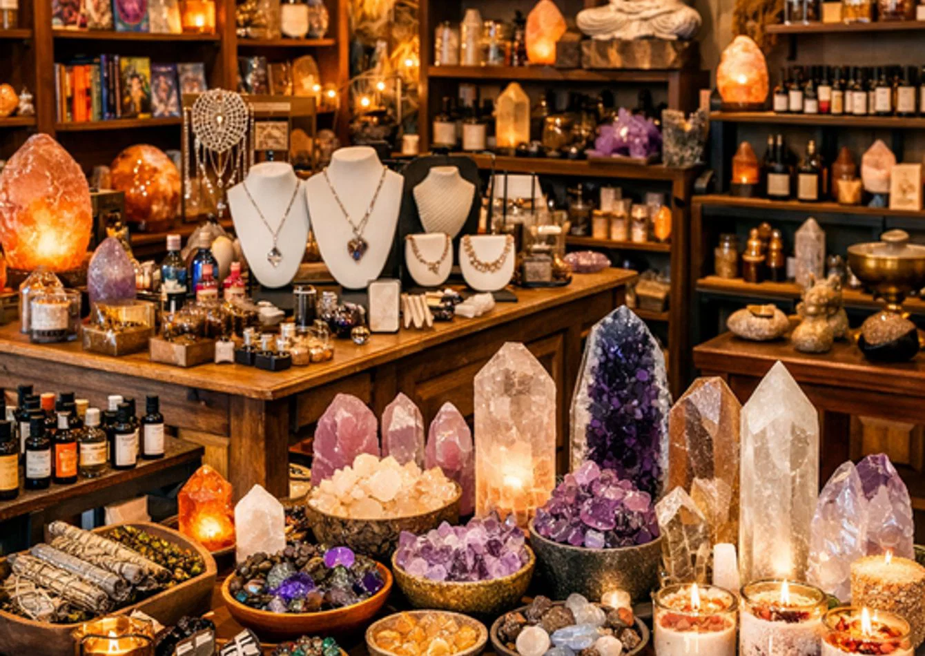 Niche Crystal and Gemstone Retailer with Strong Community Engagement