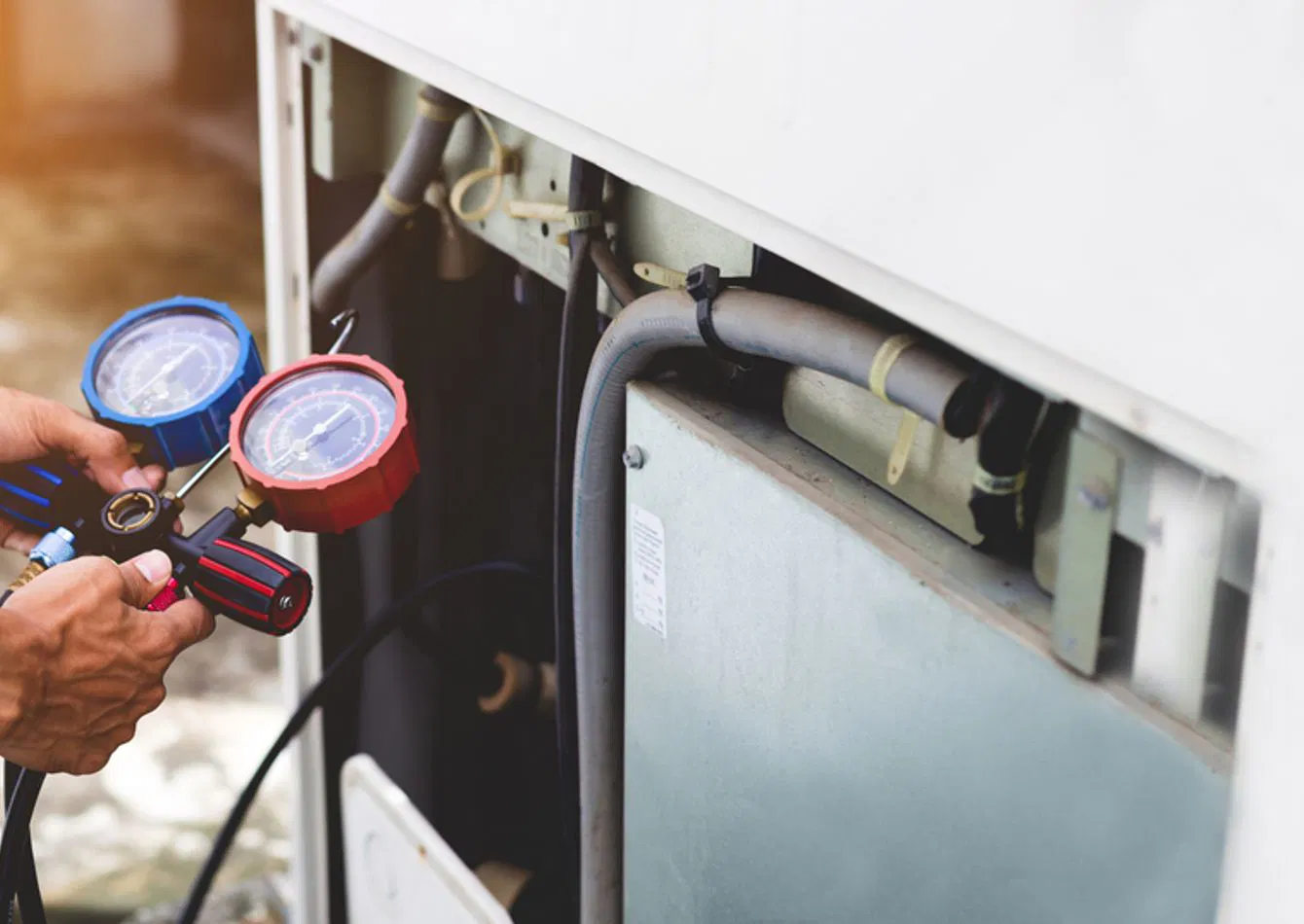 Complete HVAC Equipment Package with Service Vehicles