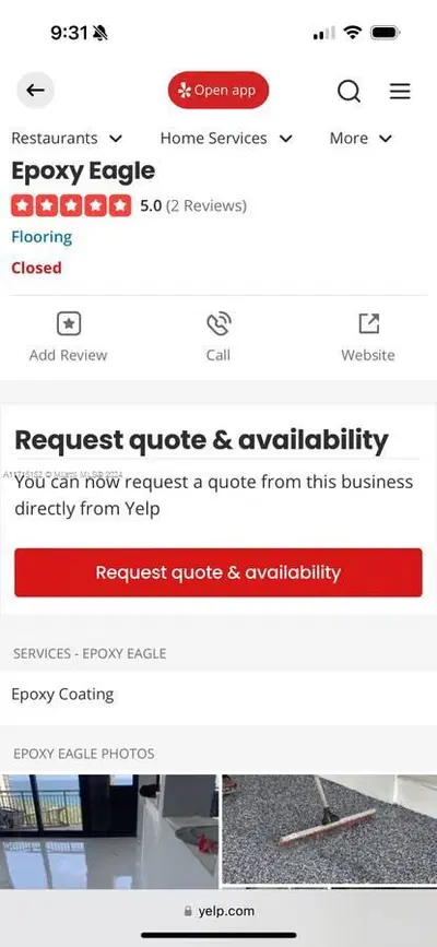 Profitable Concrete Coating Business with High End Clientele