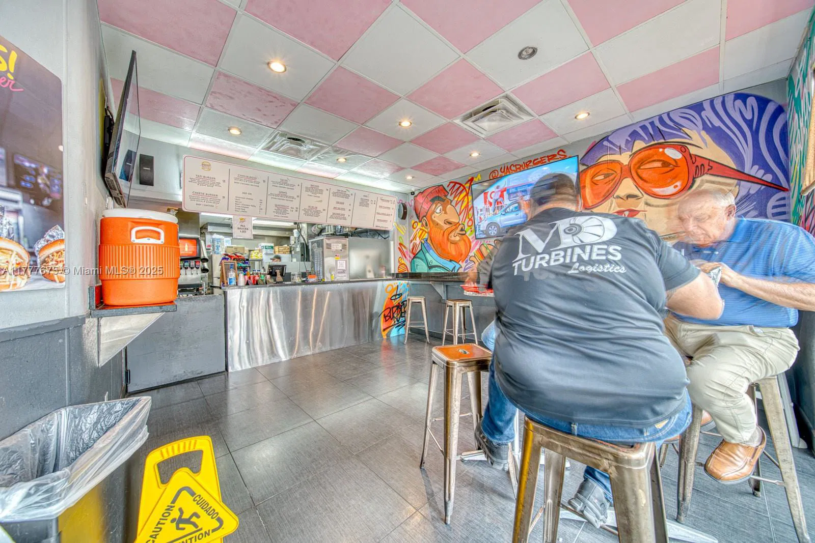 Thriving Burger Restaurant with Loyal Customer Base