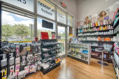 Thriving Beauty Supply Store with Private Rental Suites