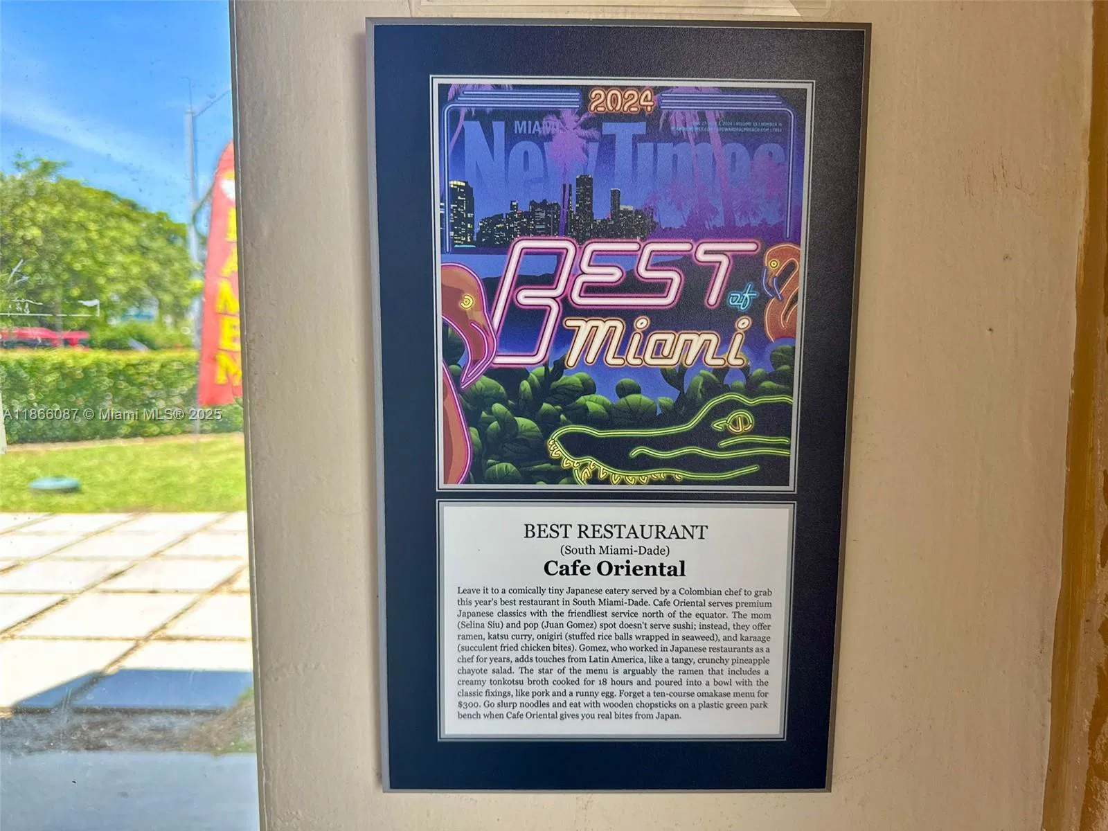 Award Winning Restaurant with Prime Location