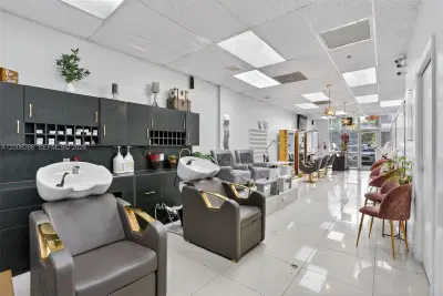 Complete Salon Equipment Package with 5 Private Suites