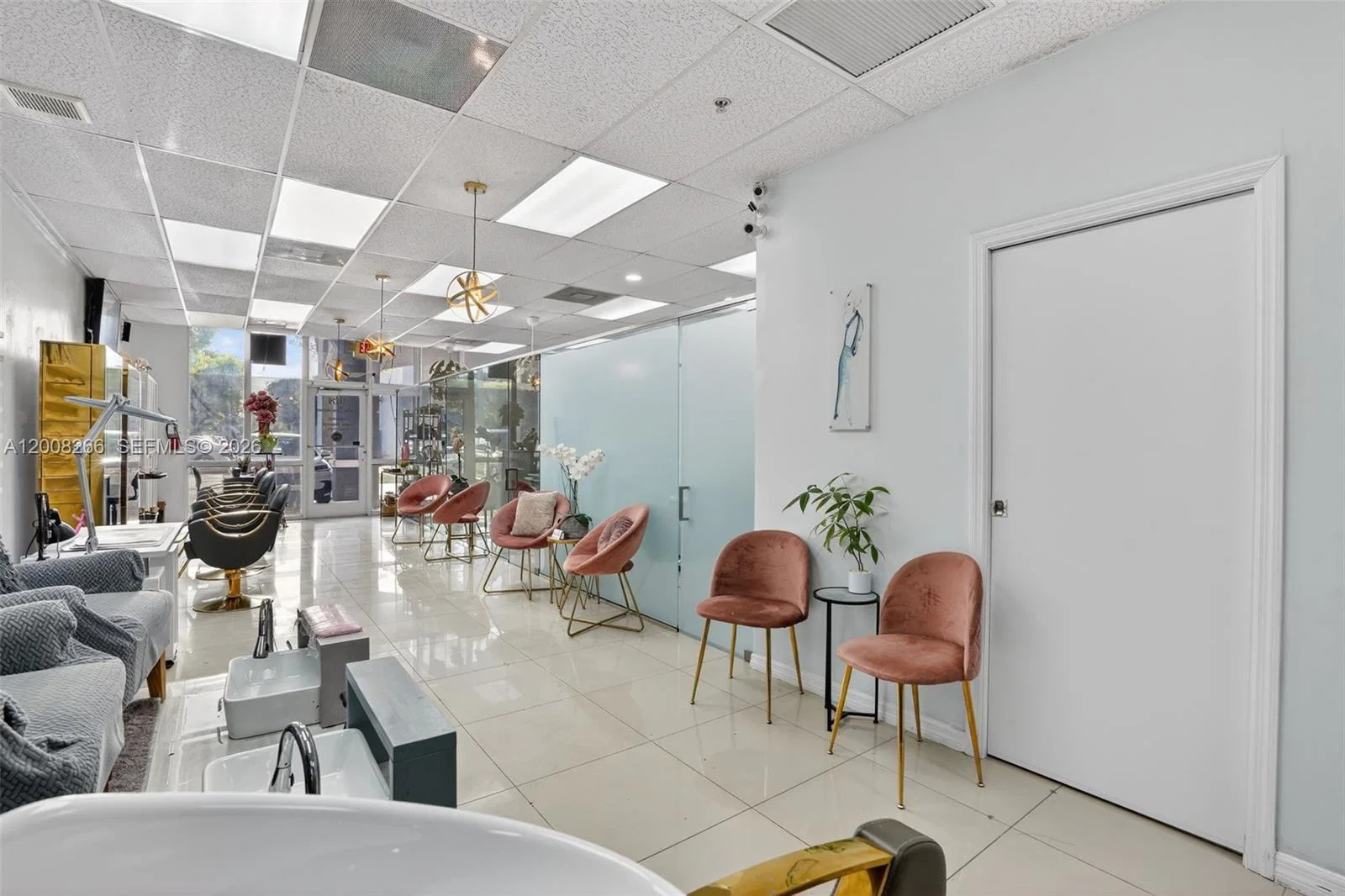 Complete Salon Equipment Package with 5 Private Suites