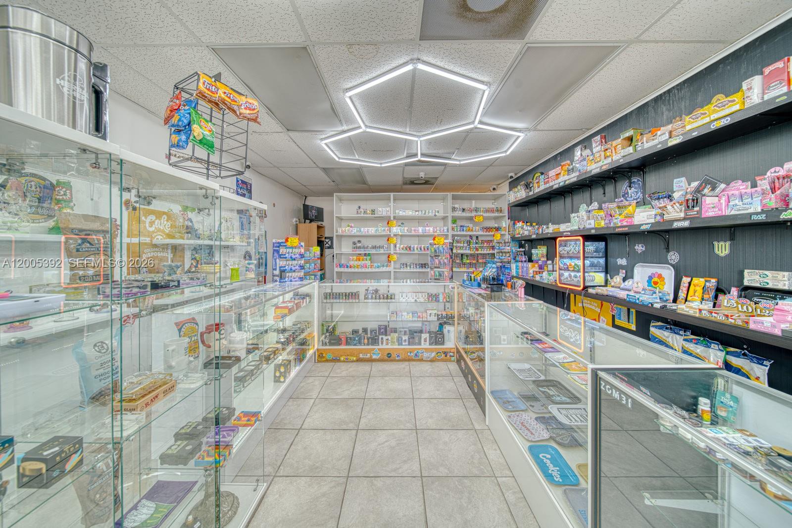 Complete Smoke Shop Inventory and Equipment Package