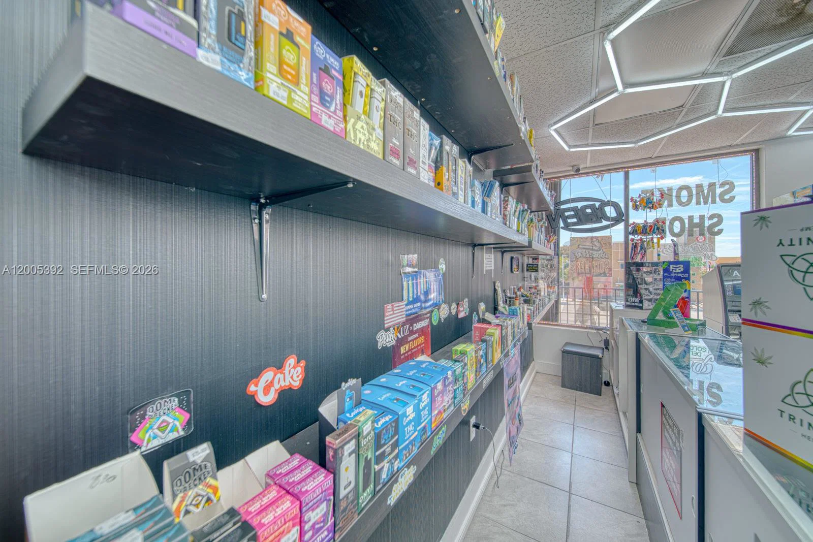 Complete Smoke Shop Inventory and Equipment Package