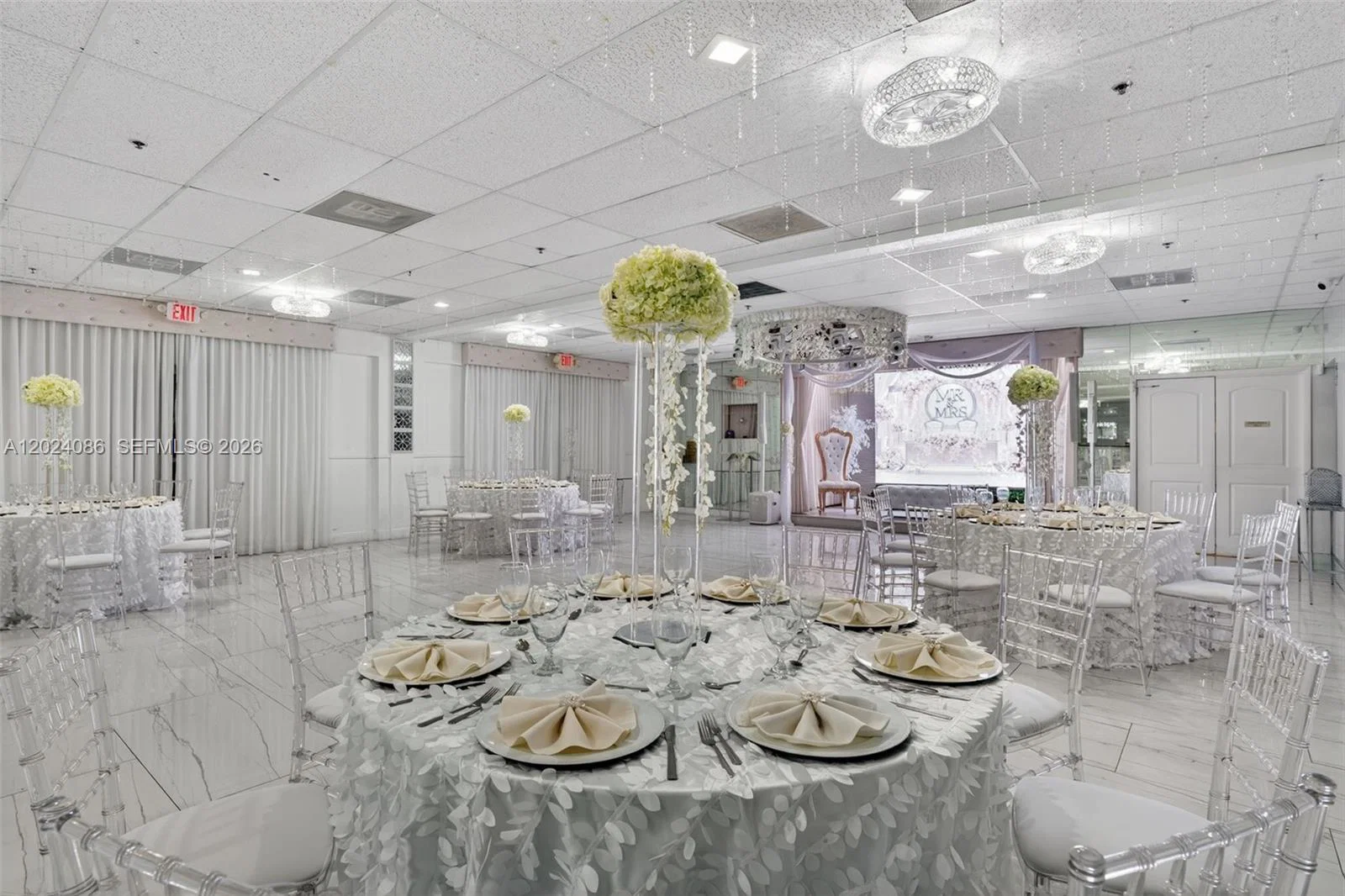 Complete Banquet Hall Assets with Favorable Lease and Digital Presence