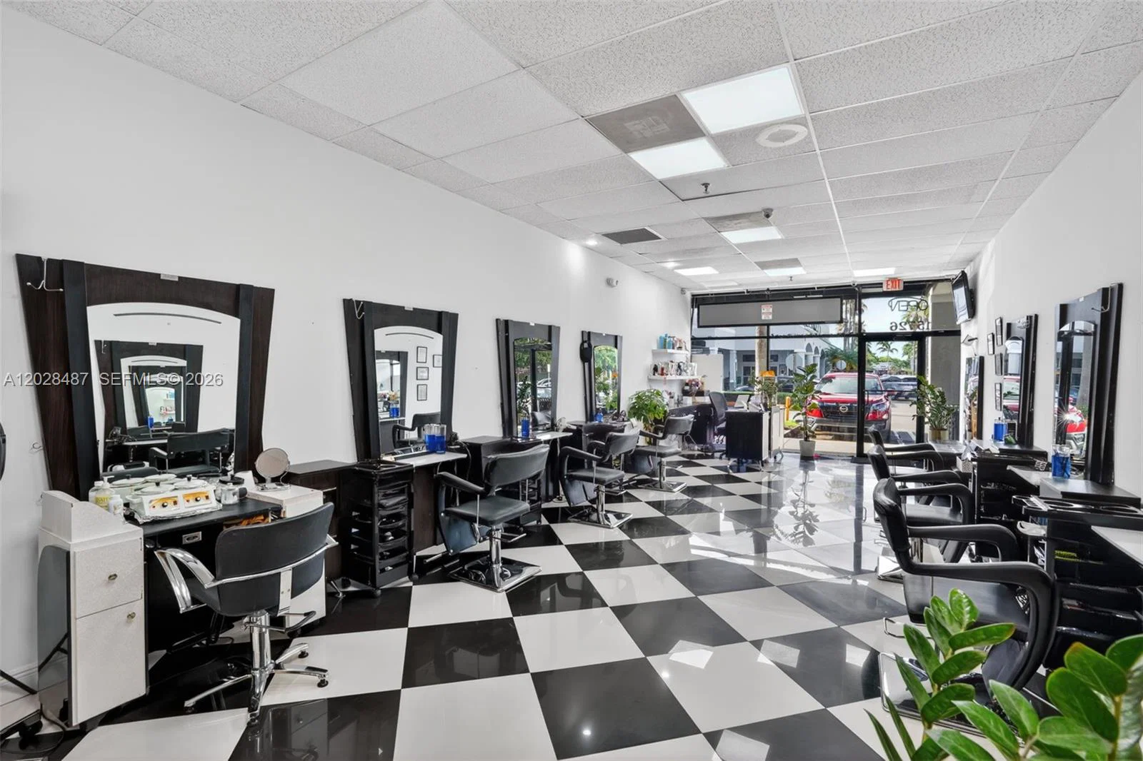 Complete Salon Equipment Package with Modern Fixtures