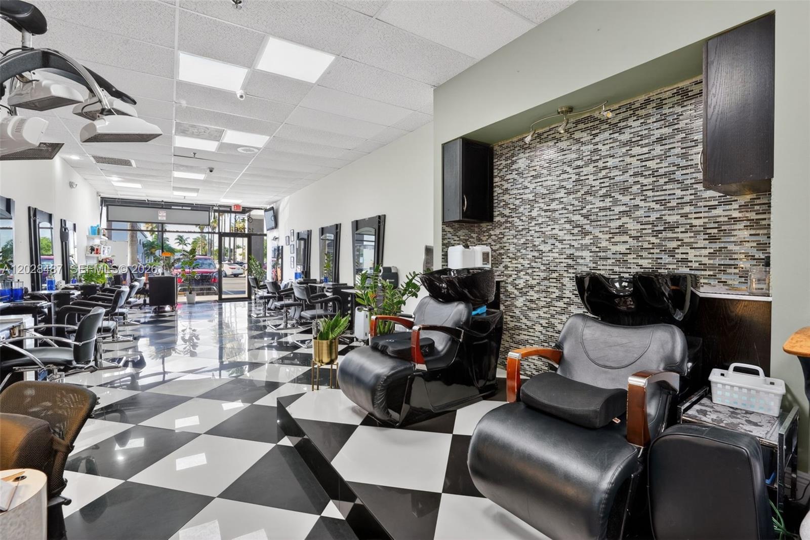 Complete Salon Equipment Package with Modern Fixtures