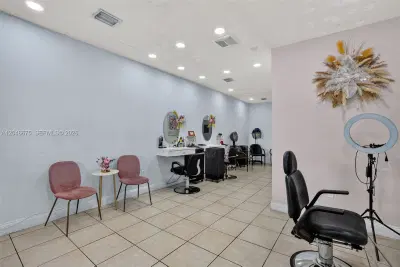 Complete Salon Equipment Package with Modern Stations