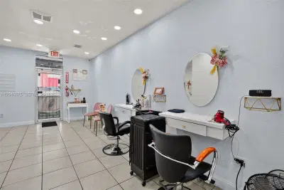 Complete Salon Equipment Package with Modern Stations